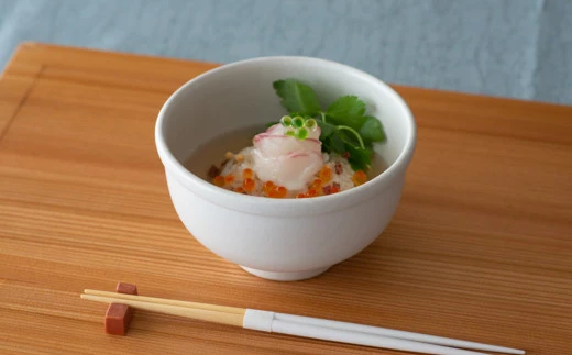 【吉田焼】iomo 蓋つきどんぶり (白)【224porcelain】