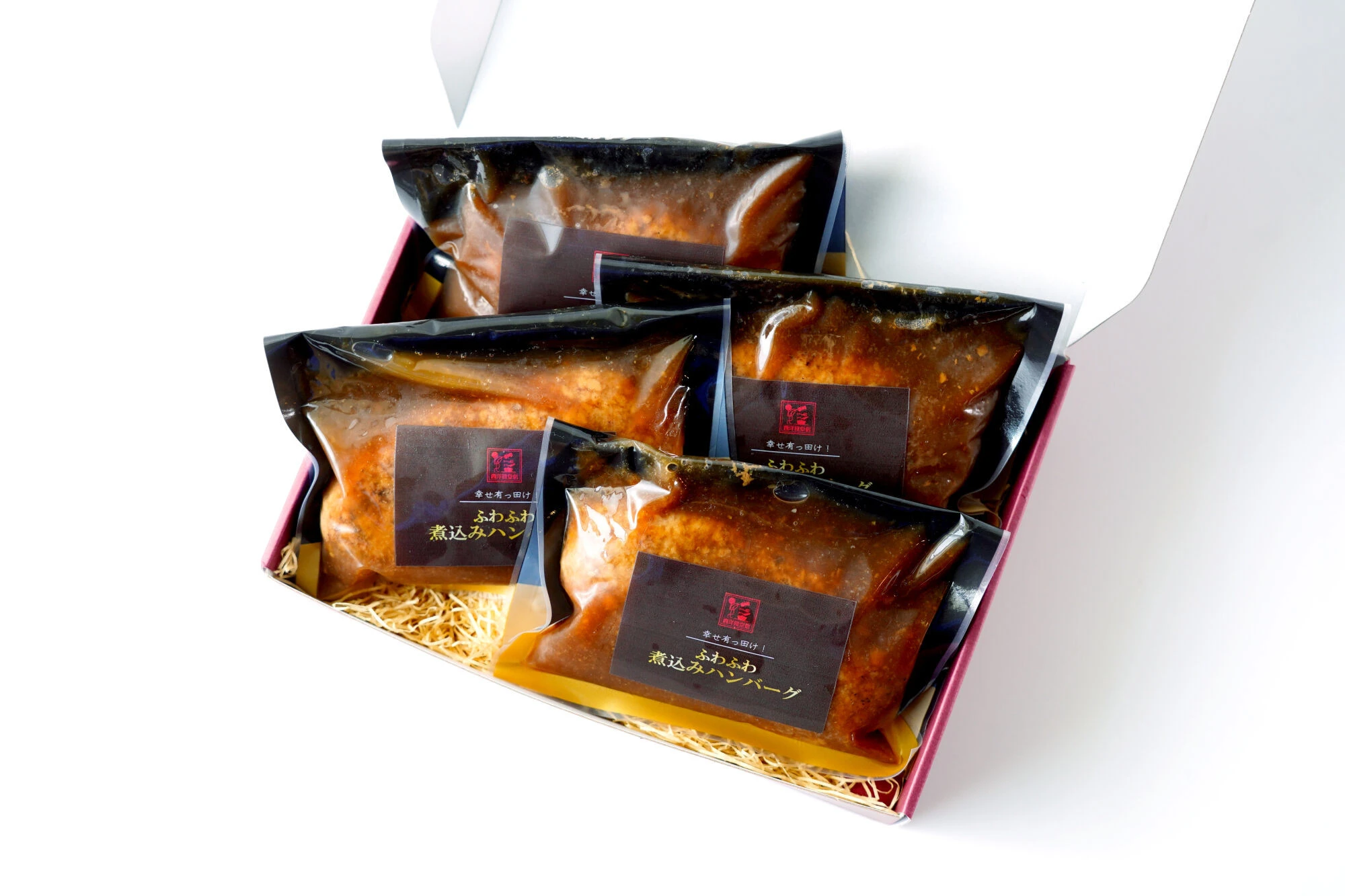 レモンソースふわふわ煮込みハンバーグ【西洋食堂 信】