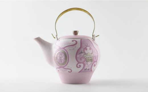 ［有田焼］ティ－ポット古伊万里草花紋（JAPAN CHERRY）【ARITA PORCELAIN LAB】